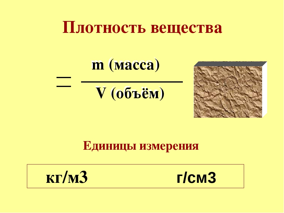 Масса вещества единица объема. Единицы измерения плотности 7 класс. Плотность единицы плотности. Масса плотность объем. Плотность физика.